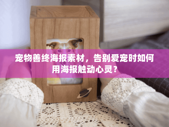 宠物善终海报素材，告别爱宠时如何用海报触动心灵？