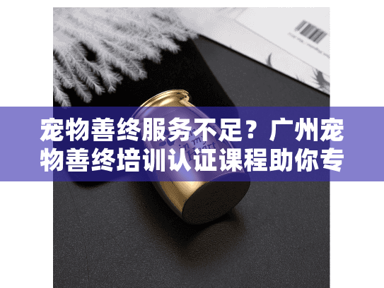 宠物善终服务不足？广州宠物善终培训认证课程助你专业成长