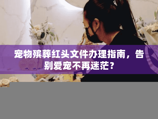 宠物殡葬红头文件办理指南，告别爱宠不再迷茫？