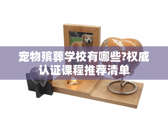 宠物殡葬学校有哪些?权威认证课程推荐清单