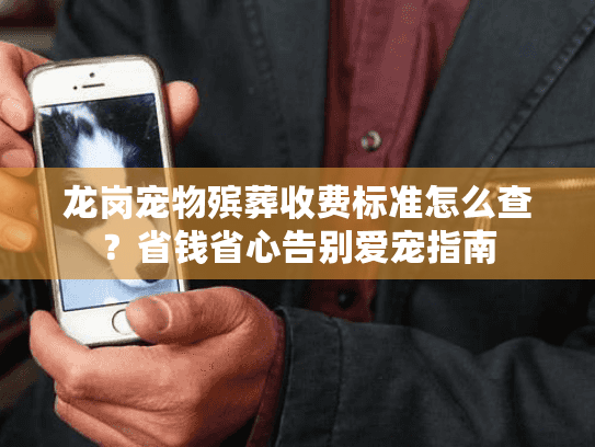 龙岗宠物殡葬收费标准怎么查？省钱省心告别爱宠指南