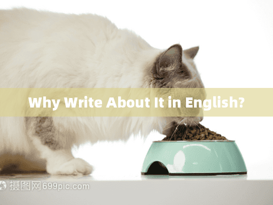 Why Write About It in English?