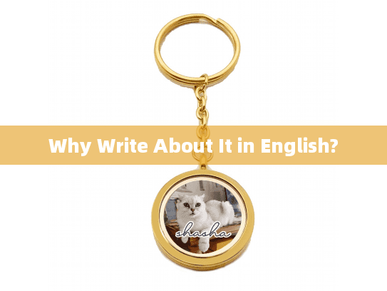 Why Write About It in English?