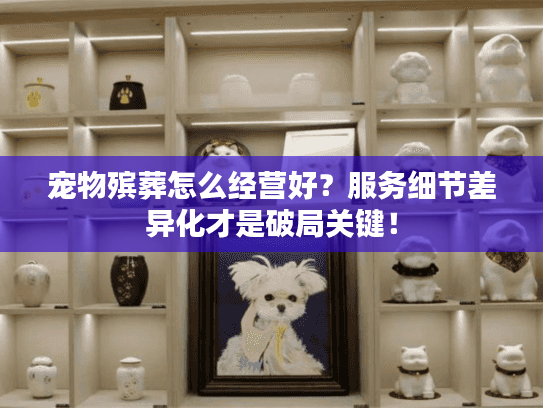 宠物殡葬怎么经营好？服务细节差异化才是破局关键！