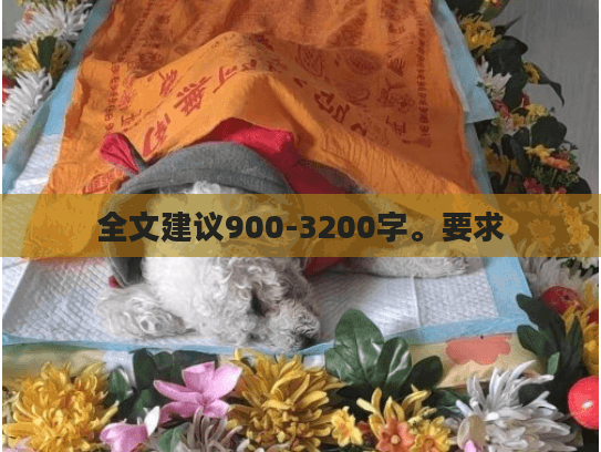 全文建议900-3200字。要求