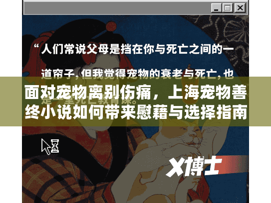 面对宠物离别伤痛，上海宠物善终小说如何带来慰藉与选择指南?