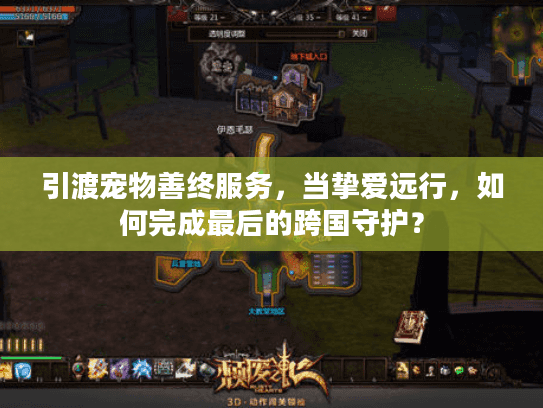 引渡宠物善终服务，当挚爱远行，如何完成最后的跨国守护？